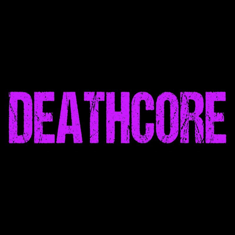 Lustiges Deathcore Pink Sarkastischer Metal