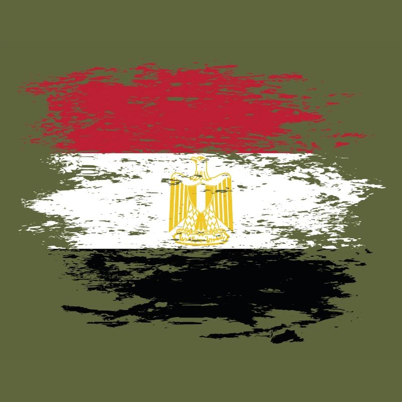 Drapeau égyptien utilisé