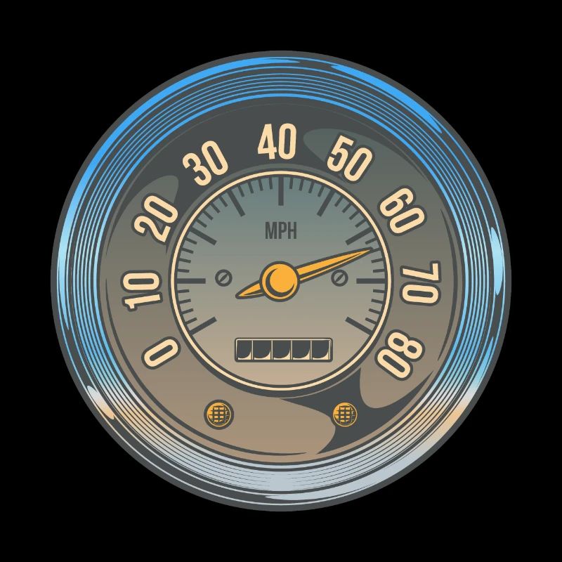 Motorcycle speedometer