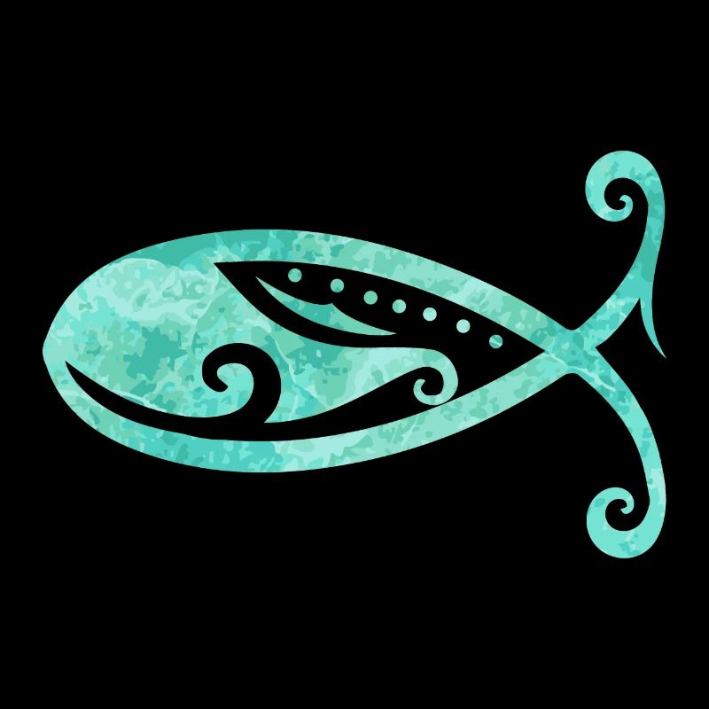 Maori Christian Fish Ocean Gift Idea