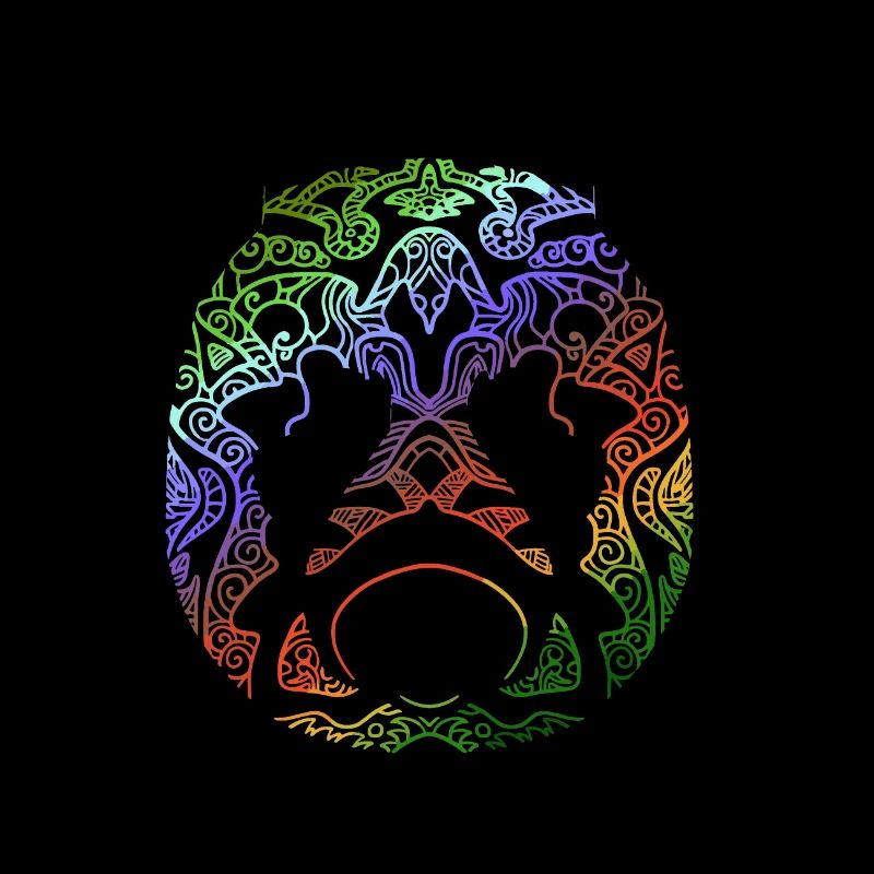 Panda en couleur 2