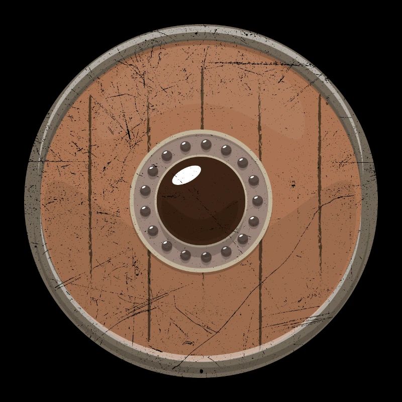 Nowegian Viking Shield Vikings Gift Idea
