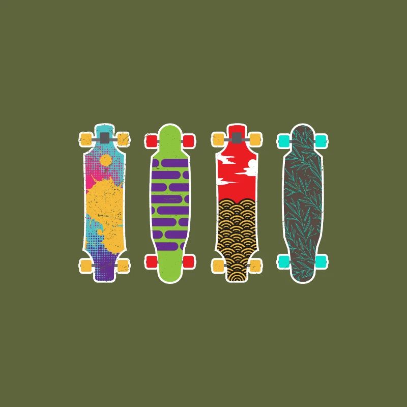 Longboard 4 longboards for longboarders gift