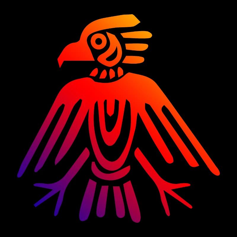 Aztèques symboles Aztèques Aigle Tattoo Gift