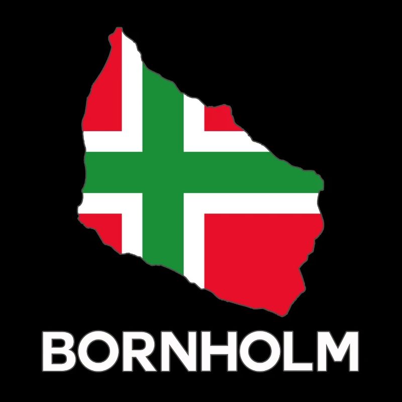Bornholm Flag Shape