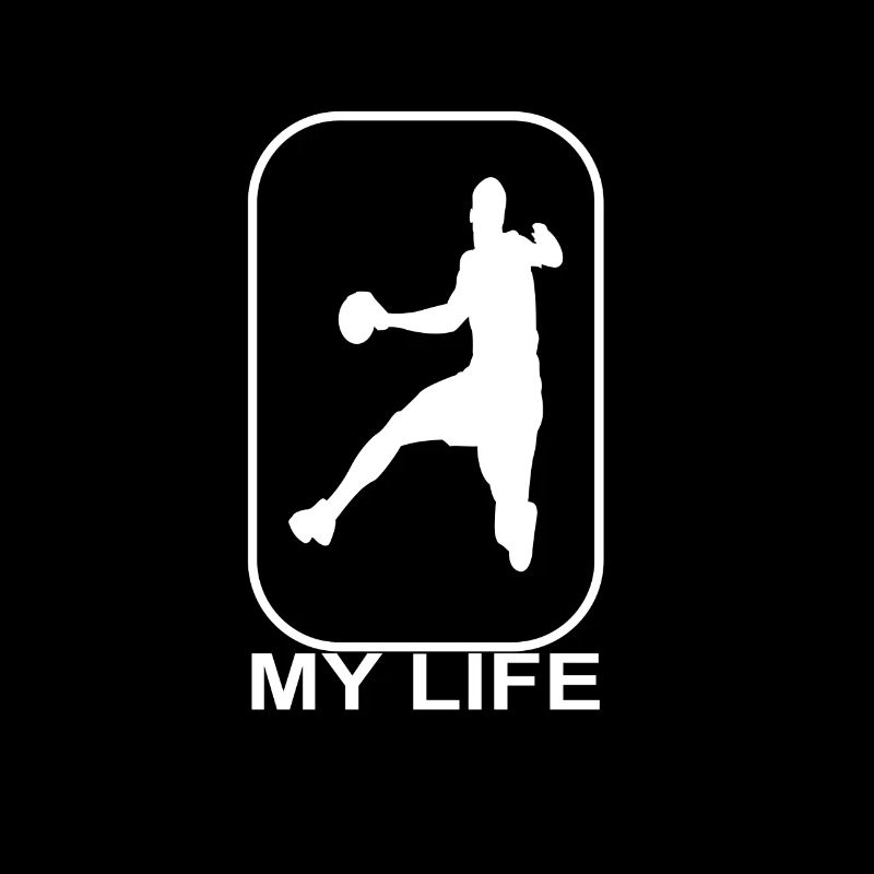 Handball player handball player coach referee