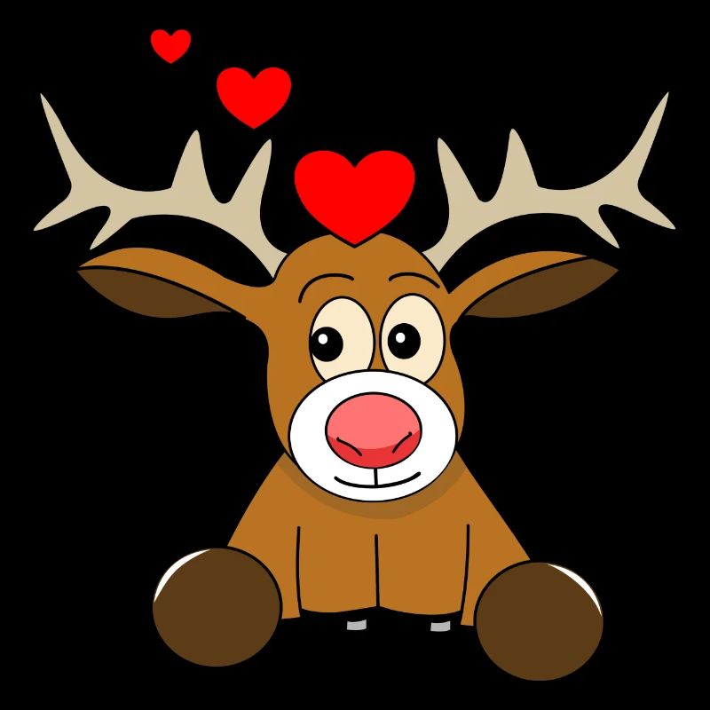 Reindeer Valentine's Day 2