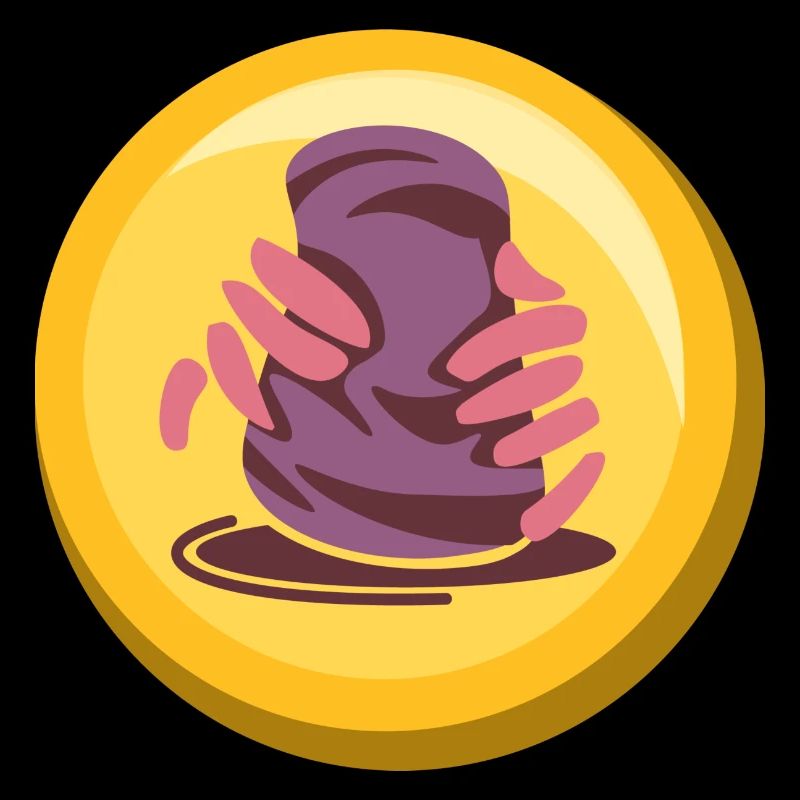 Pottery Sticker Icon Design