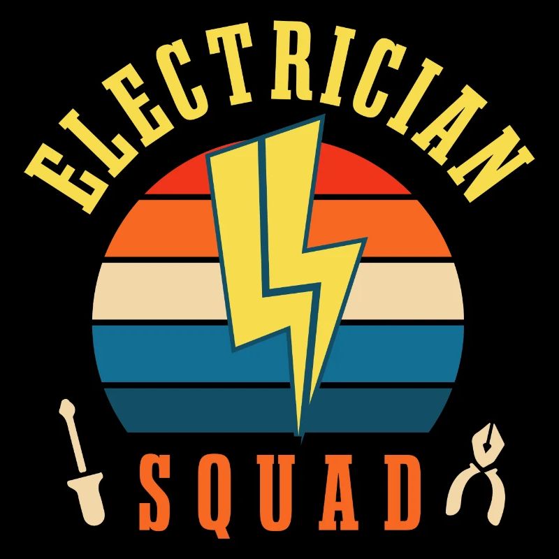 Electrician Squad Hobby Worker Electronic