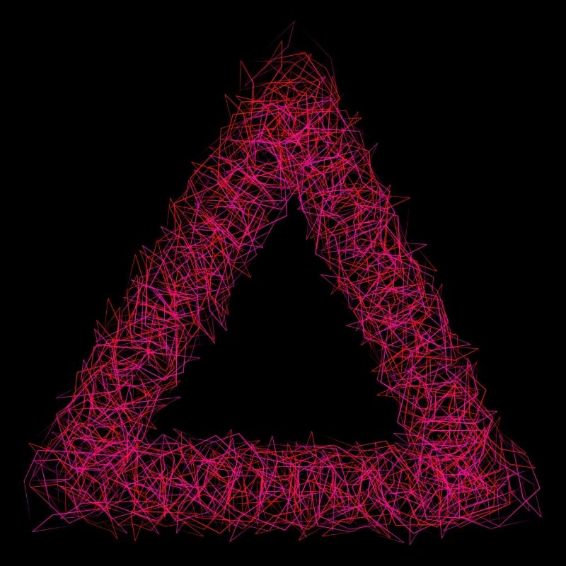 Triangle pink