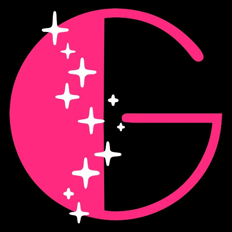 Letter G Glitter