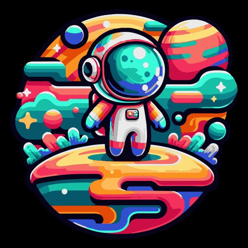 Kleiner Astronaut