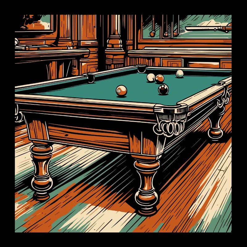 Billard / Boule de billard / 8 boules / billard / Kö