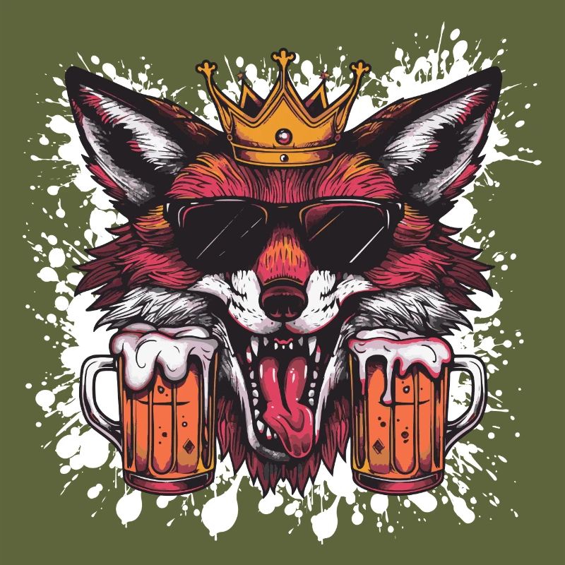Fox Beer Funny