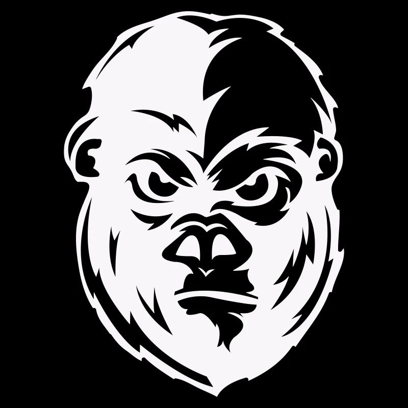 Gorilla Face Animal