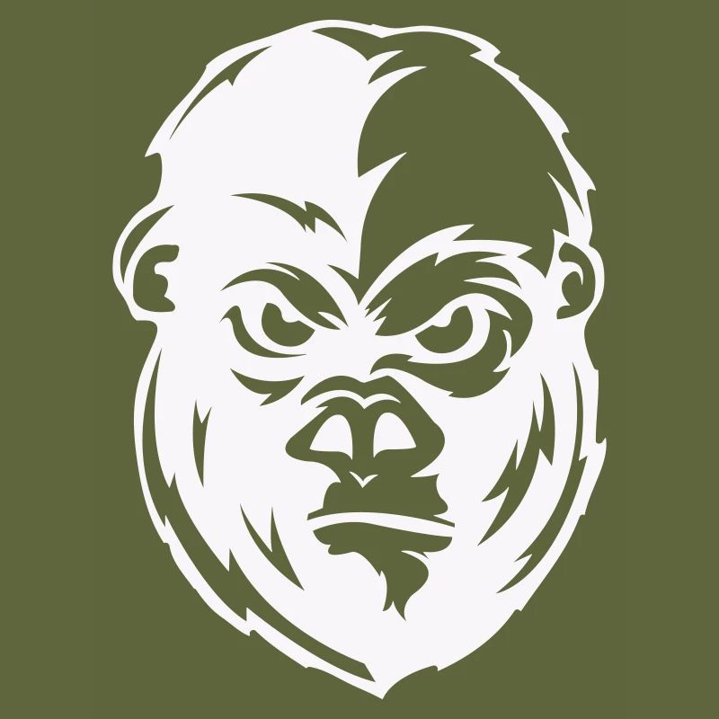 Gorilla Face Animal