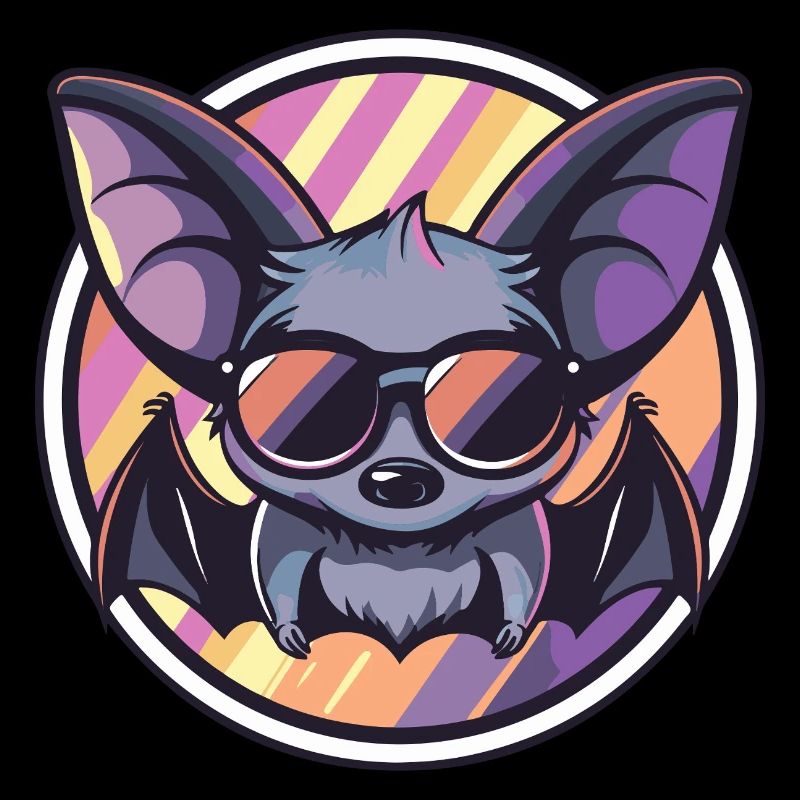 Fledermaus Cool Comic