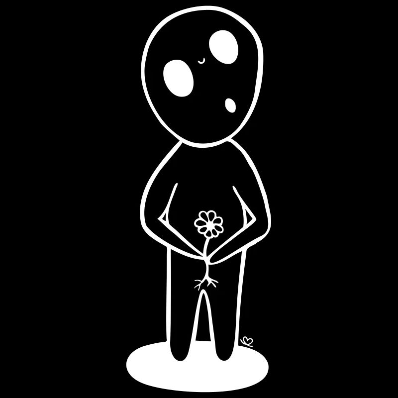 SYLVANN : le Sylvain à la fleur - version noire