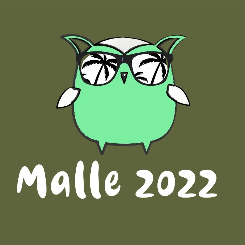 Eule, Comic, nerd, malle 2022,mallorca,urlaub