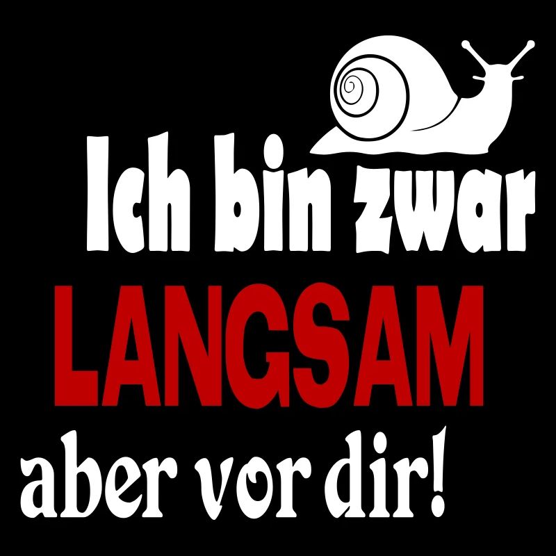 Schnecke Sprüche Ich bin langsam