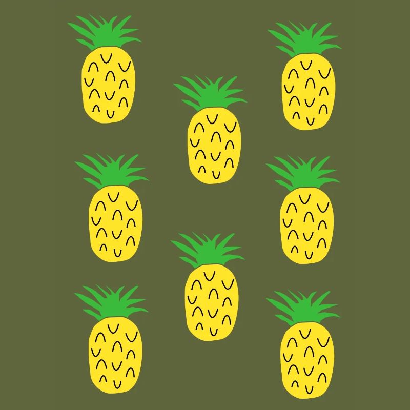 Pineapple pattern