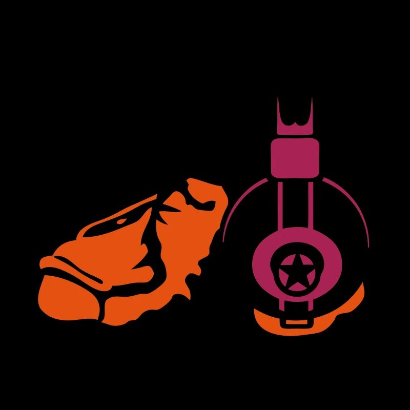 Affenkopfhörer Kappe Musik Audio