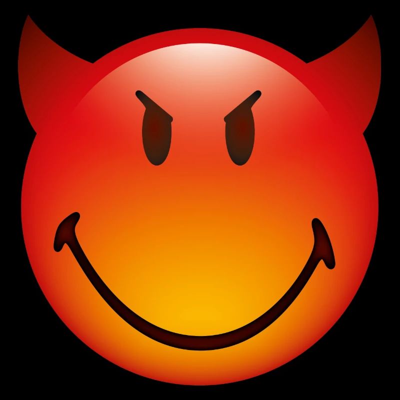 Smiley Glossy Devil
