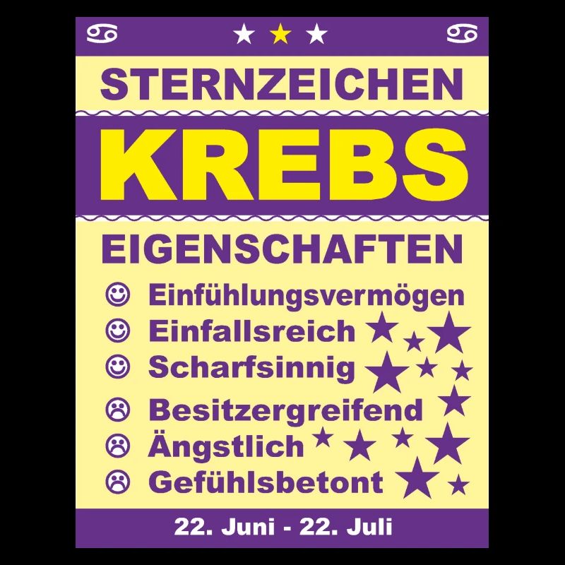Sternzeichen Krebs