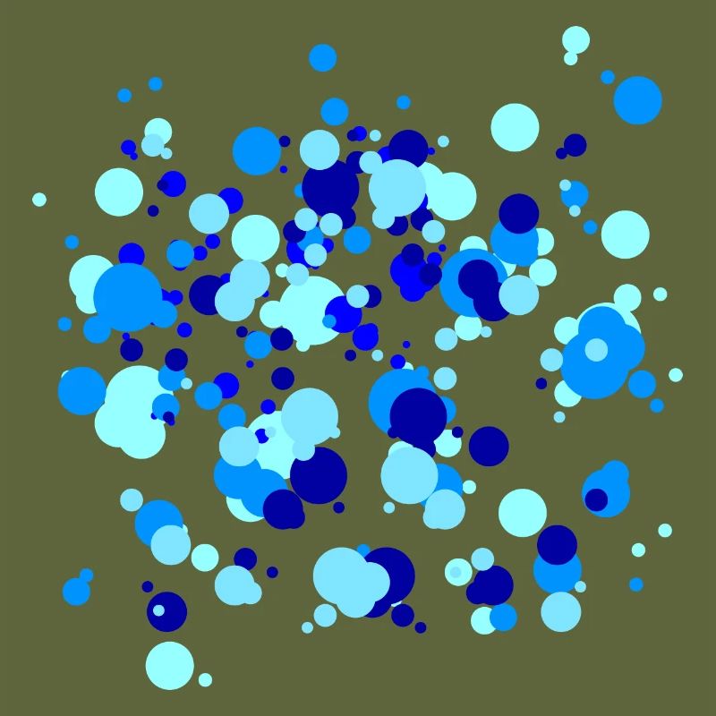Blue dots