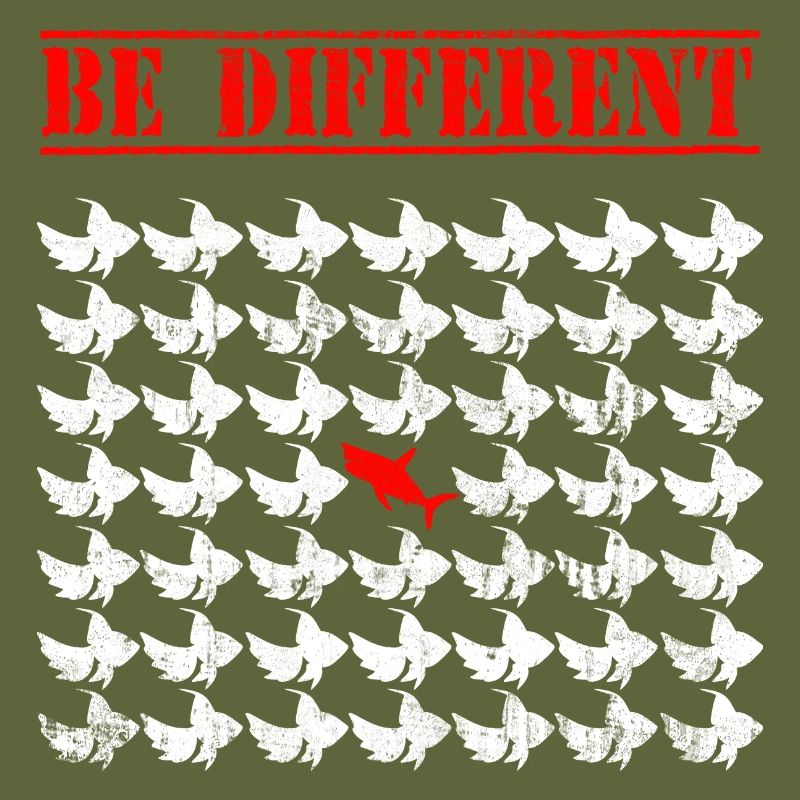 Be Different / Sei anders TShirt