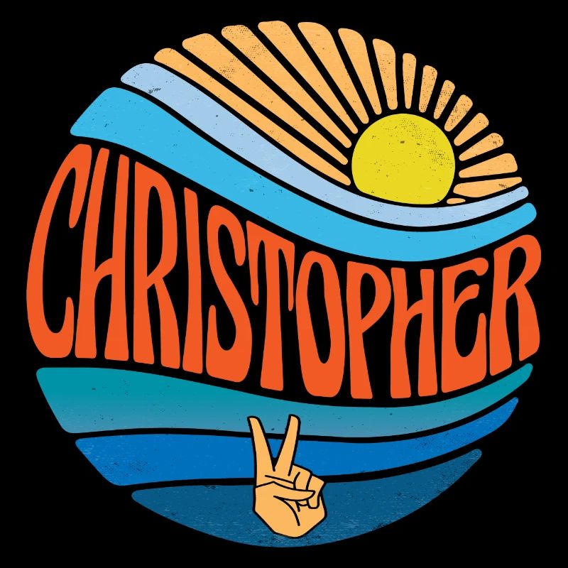 Chemise Christopher Vintage Coucher de soleil Christopher