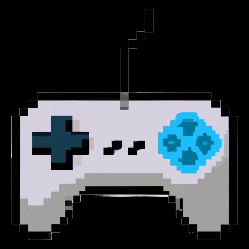 Pixelart game controller