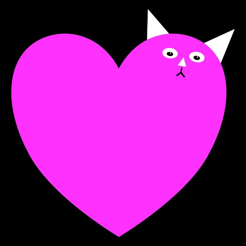 Cat Heart Cat Cat Lovers