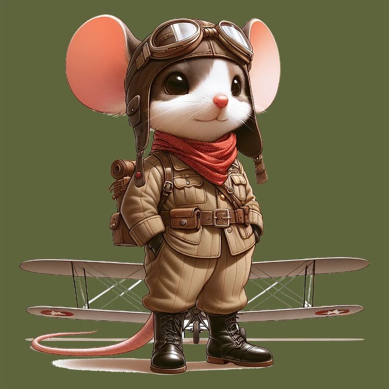 Cute Mouse Pilot
