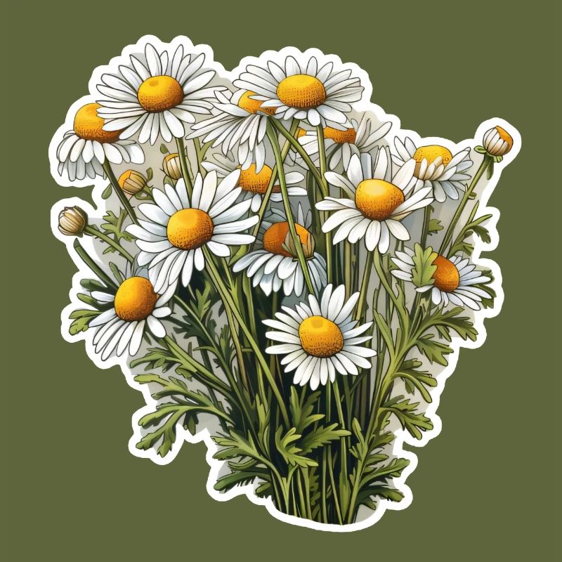 Chamomile bush