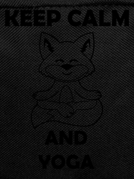 Yoga Fox Keep Calm
