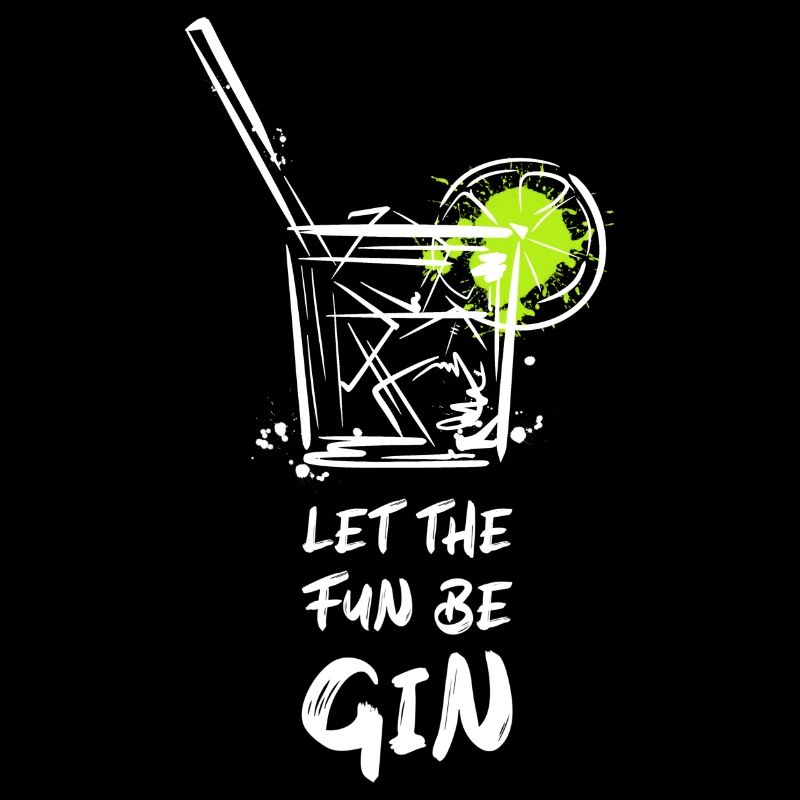 Que le plaisir soit l’alcool au gin