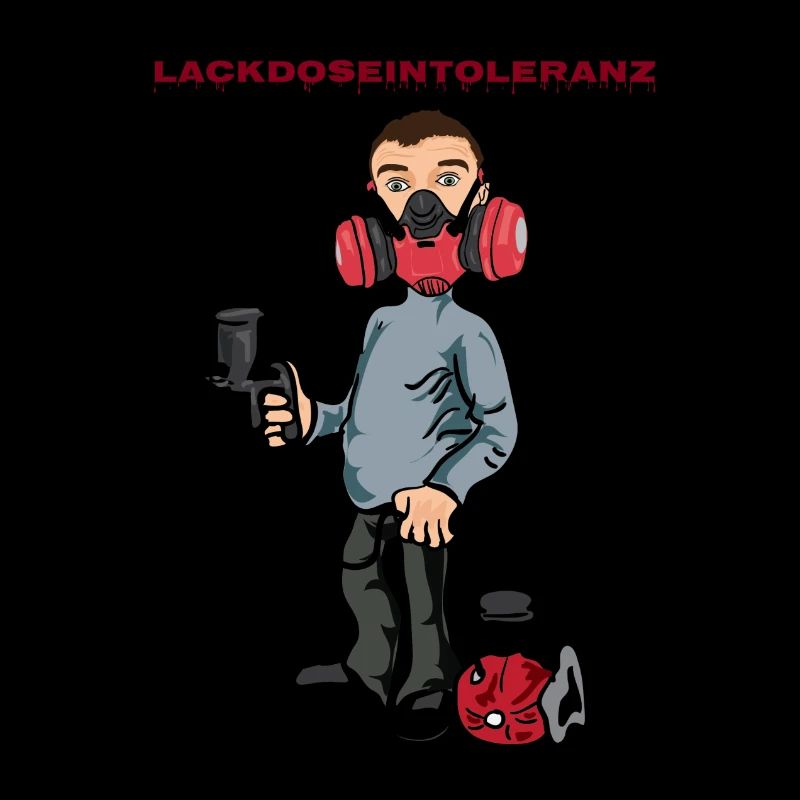 Paint can intolerance painter