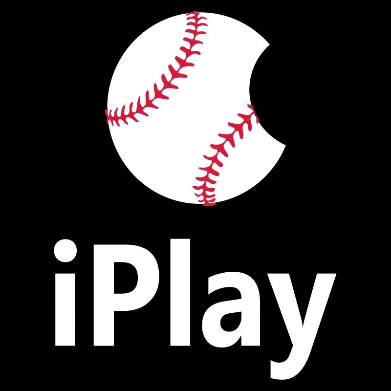 Logo de baseball "iPlay"