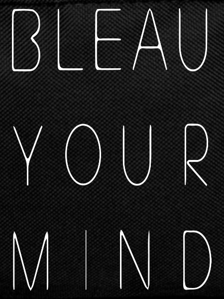 Bleau your mind Beutel