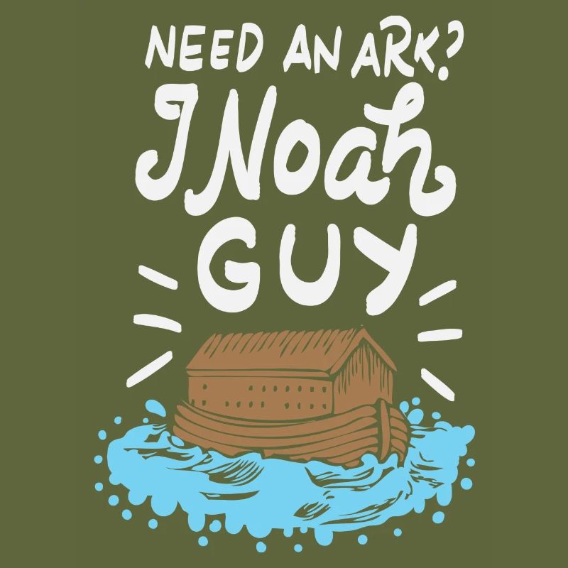 Need An Ark I Noah Guy Wordplay Religion Pun Gift