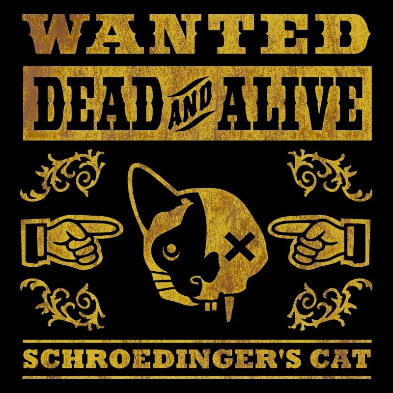 Le chat de Schrödinger, affligé