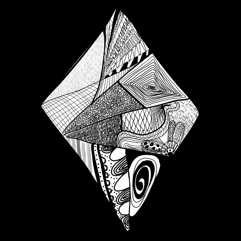 Diamond doodle