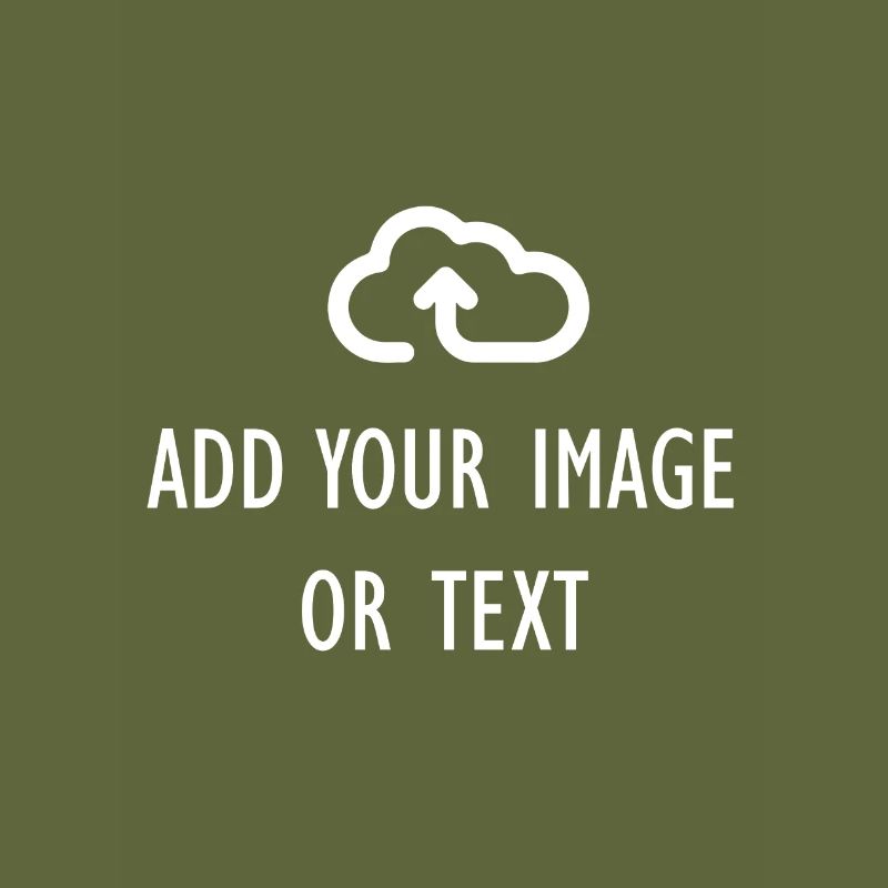 ADD YOUR IMAGE GOLD TEXT Customized Tee