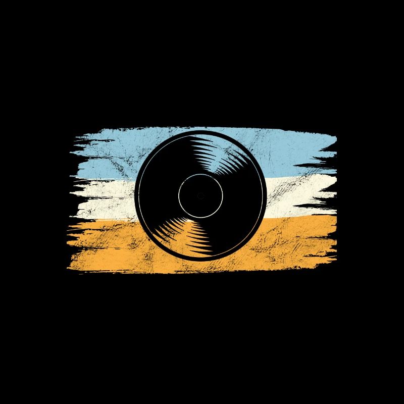 Vintage Disc Design / coole Geschenkidee