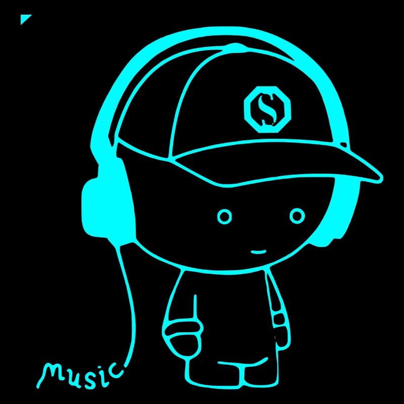 Boy - headset - music