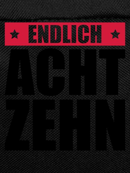 endlich 18 jahre