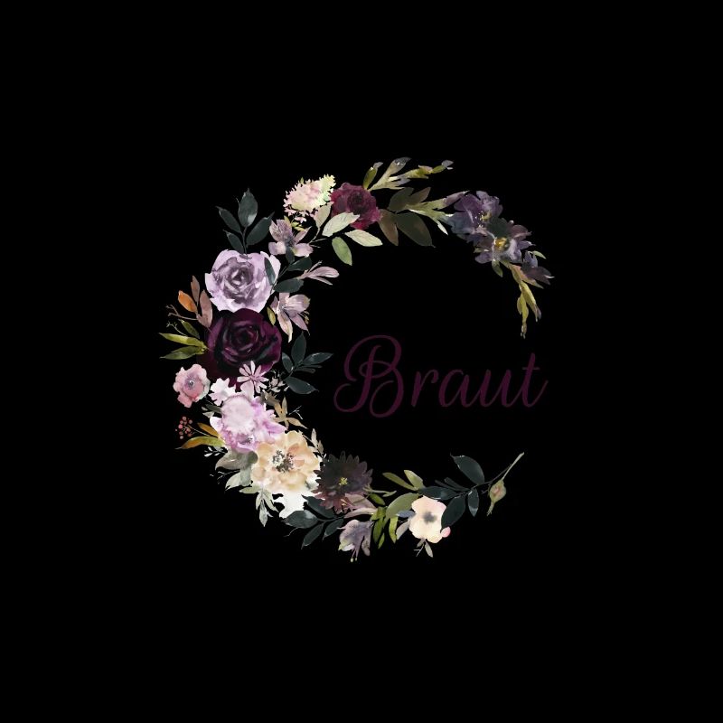 Braut Blumenkranz
