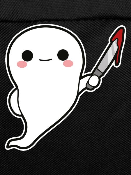 Ghost with knife Halloween