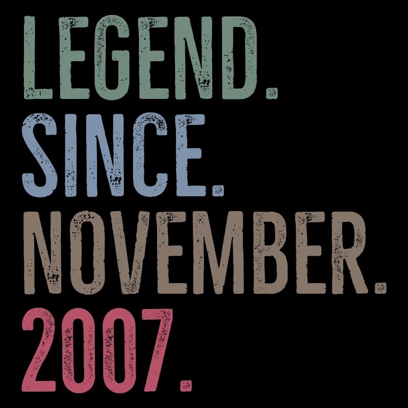 Legend Since November 2007